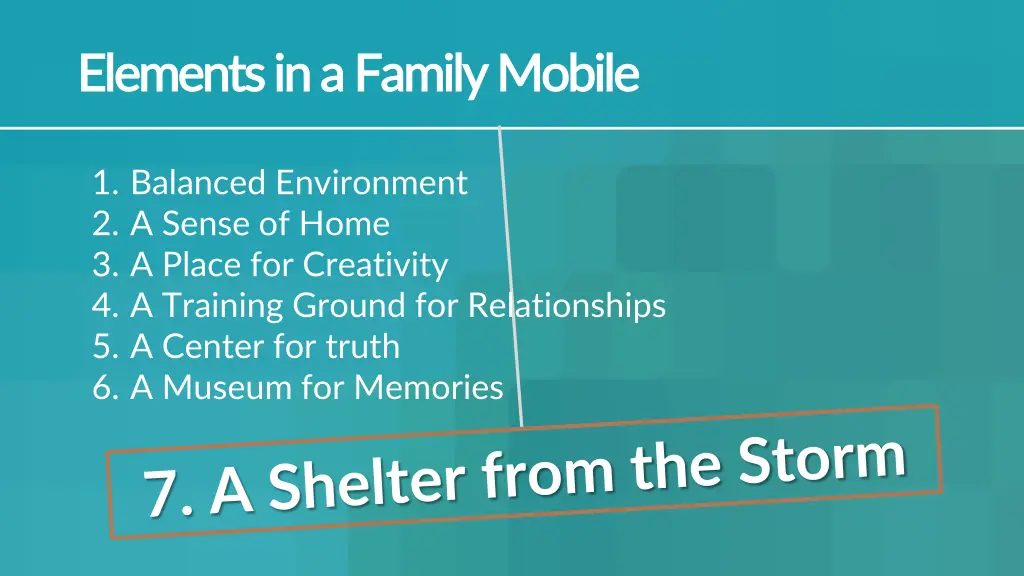 elements in a family mobile elements in a family 3