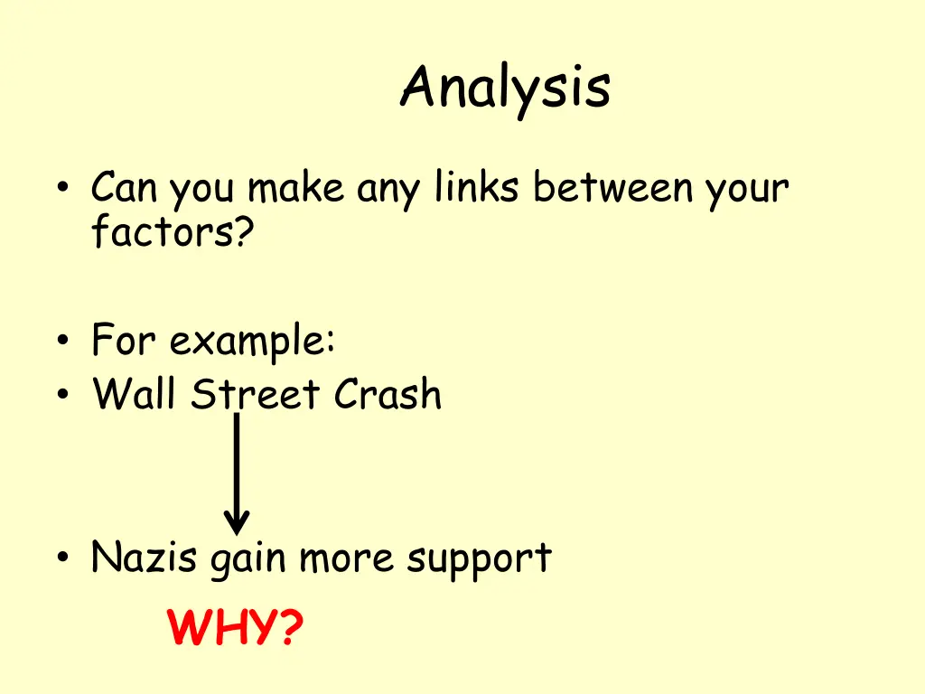 analysis