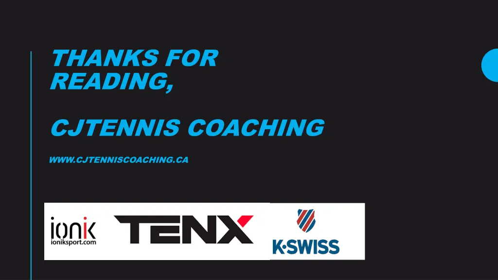 thanks for reading