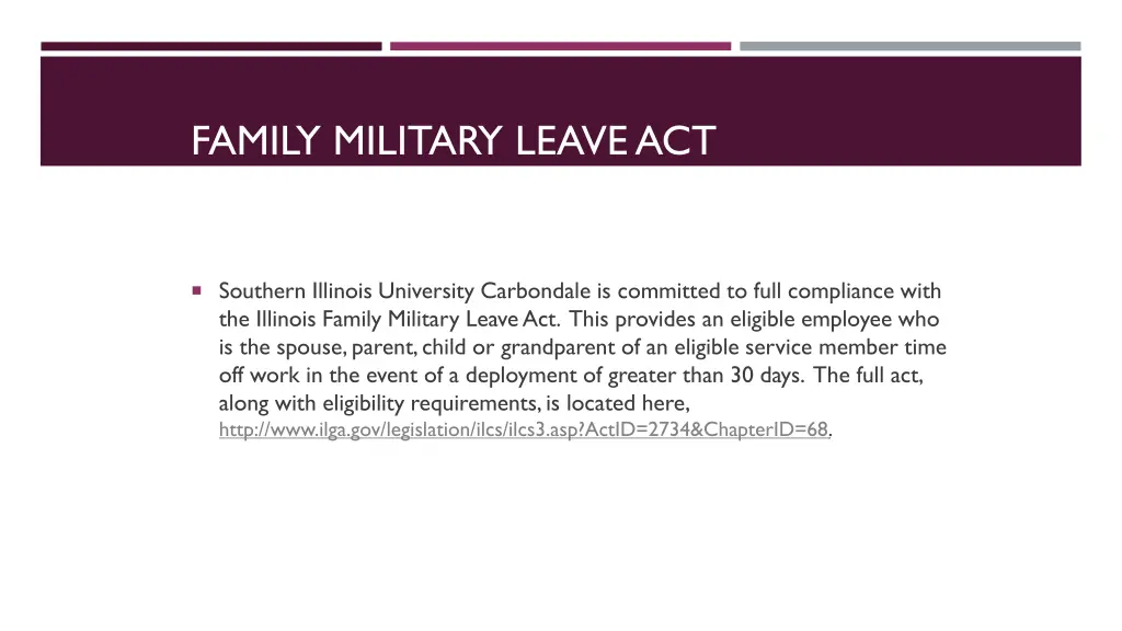 family military leave act