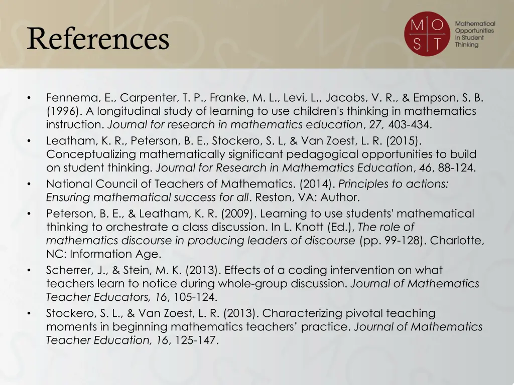 references