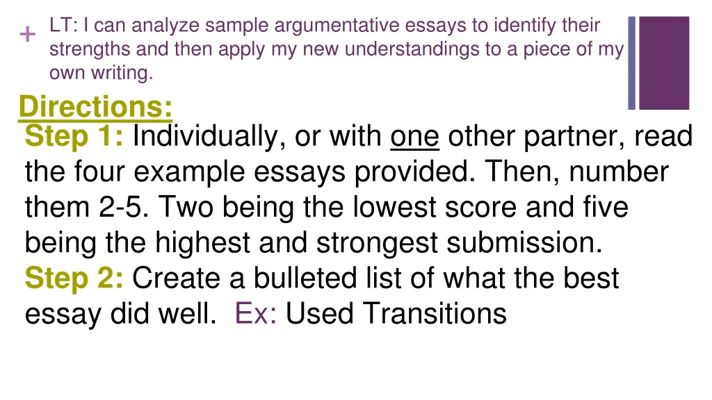 lt i can analyze sample argumentative essays