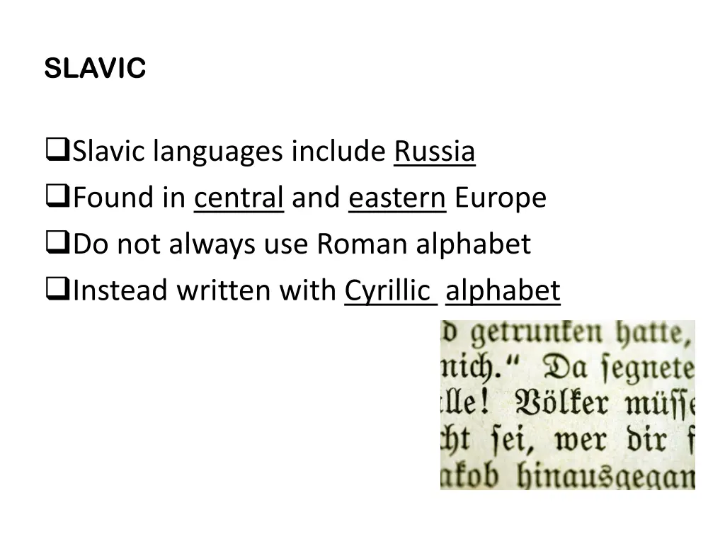 slavic