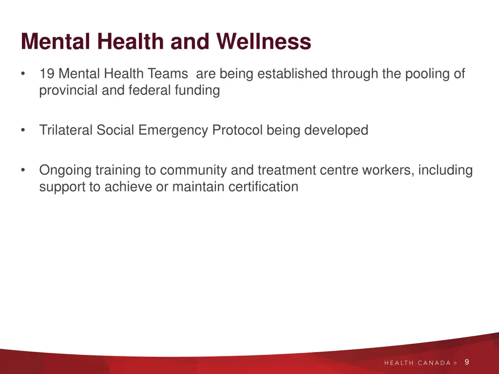 mental health and wellness