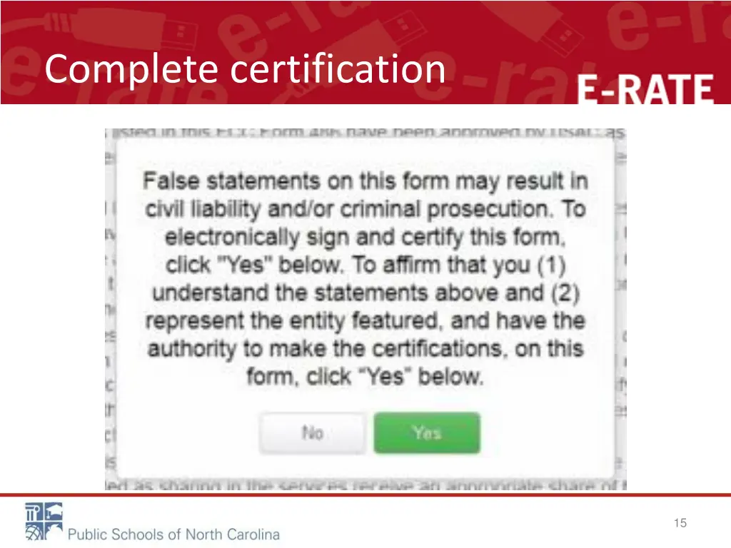 complete certification