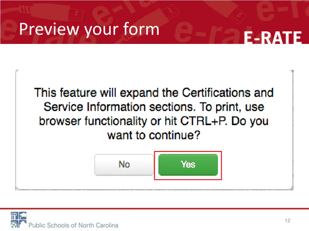 preview your form