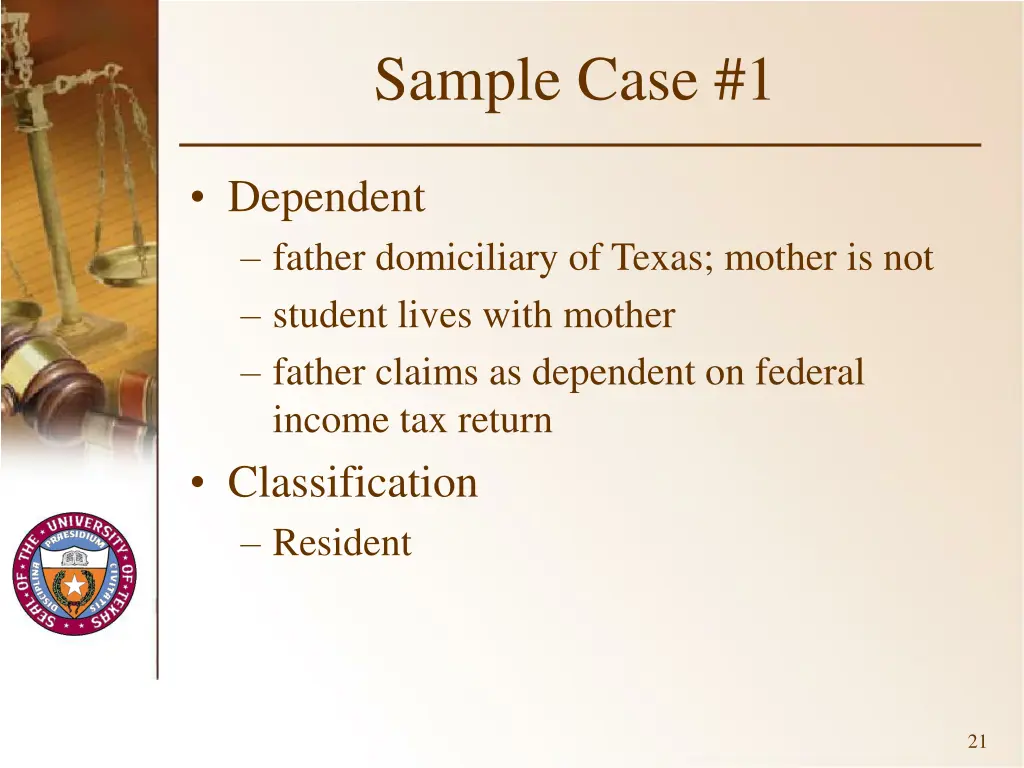sample case 1