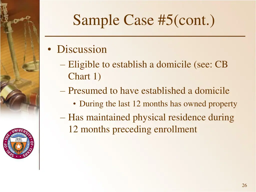 sample case 5 cont