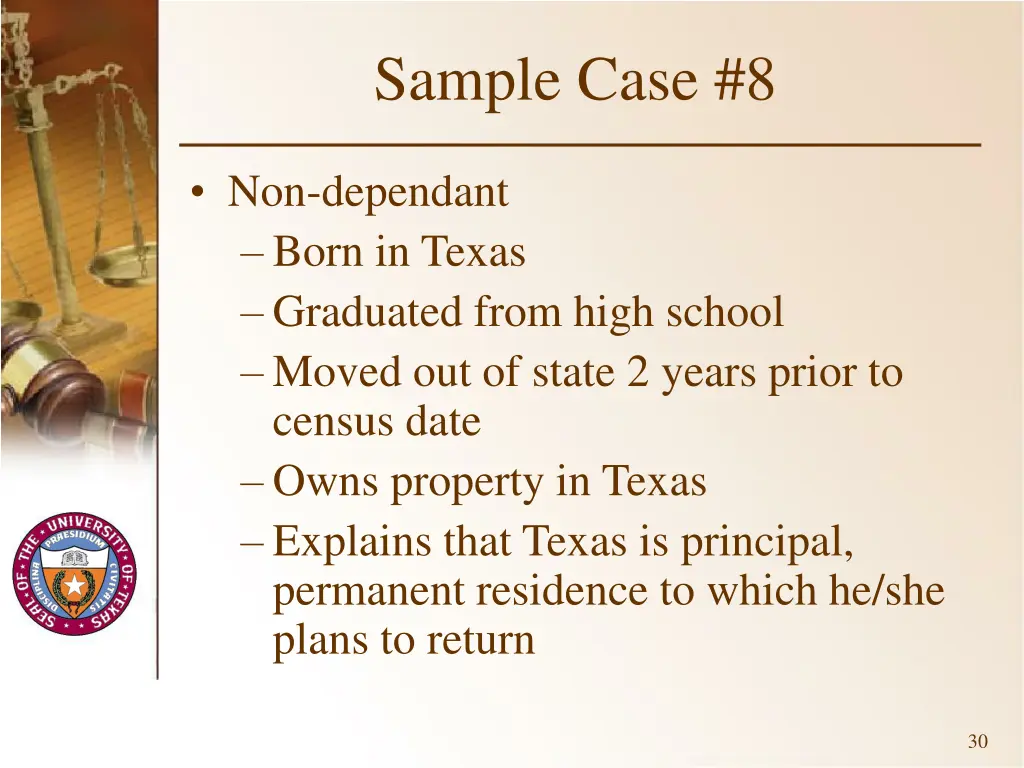 sample case 8