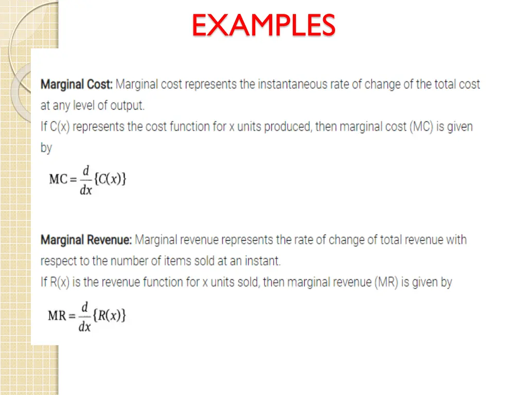 examples