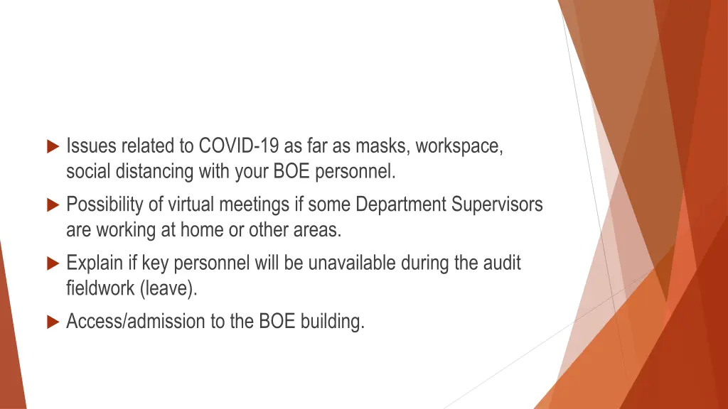 issues related to covid 19 as far as masks