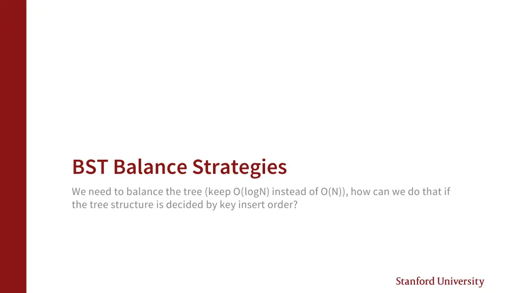 bst balance strategies we need to balance