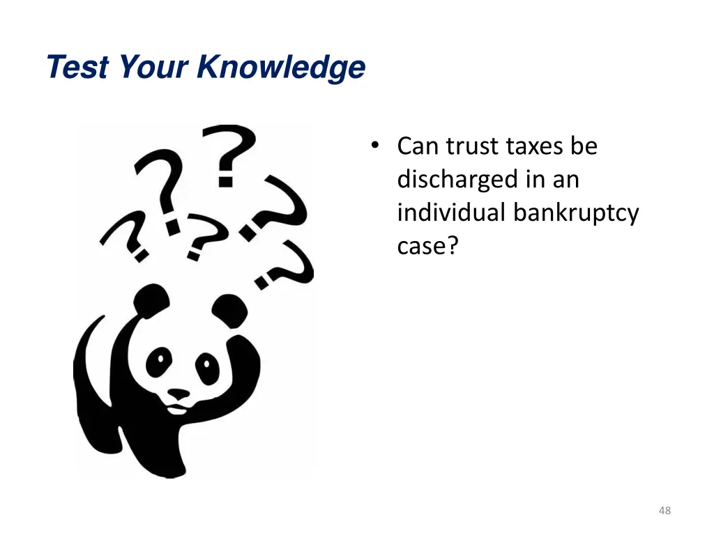 test your knowledge 2