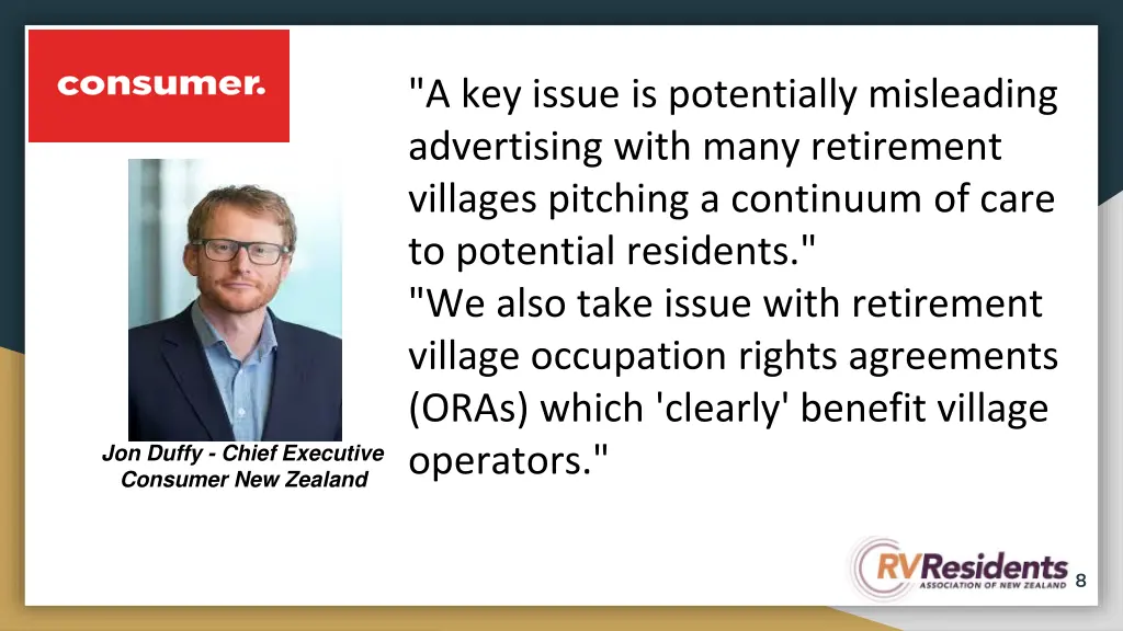 a key issue is potentially misleading advertising