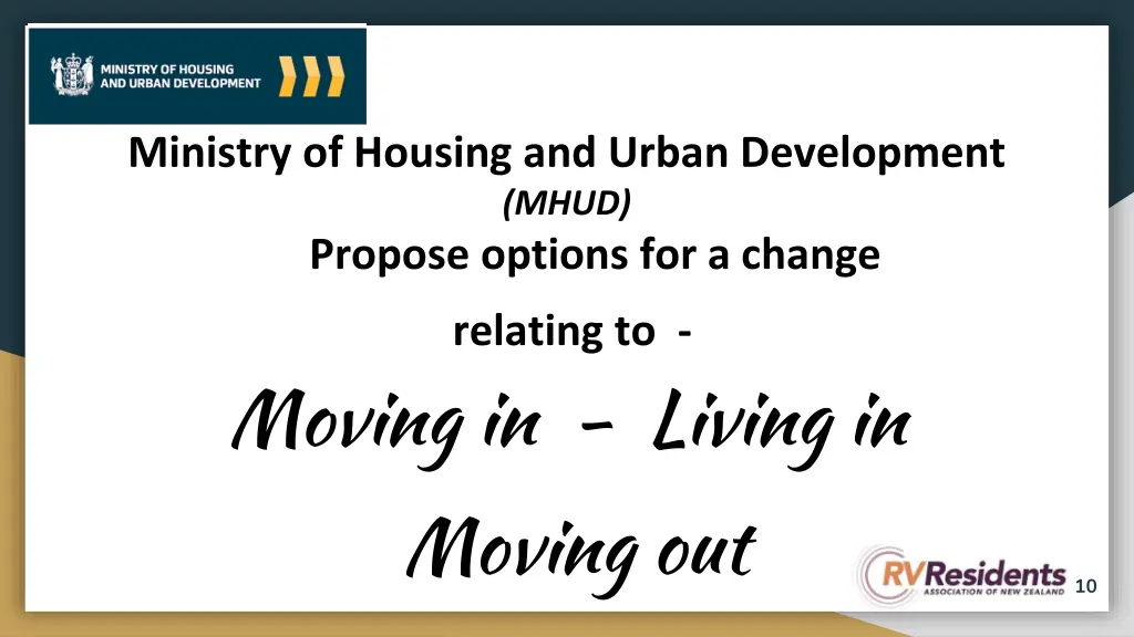 ministry of housing and urban development mhud