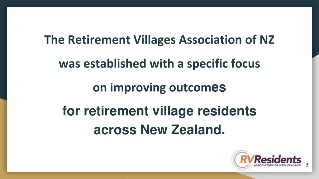 the retirement villages association of nz