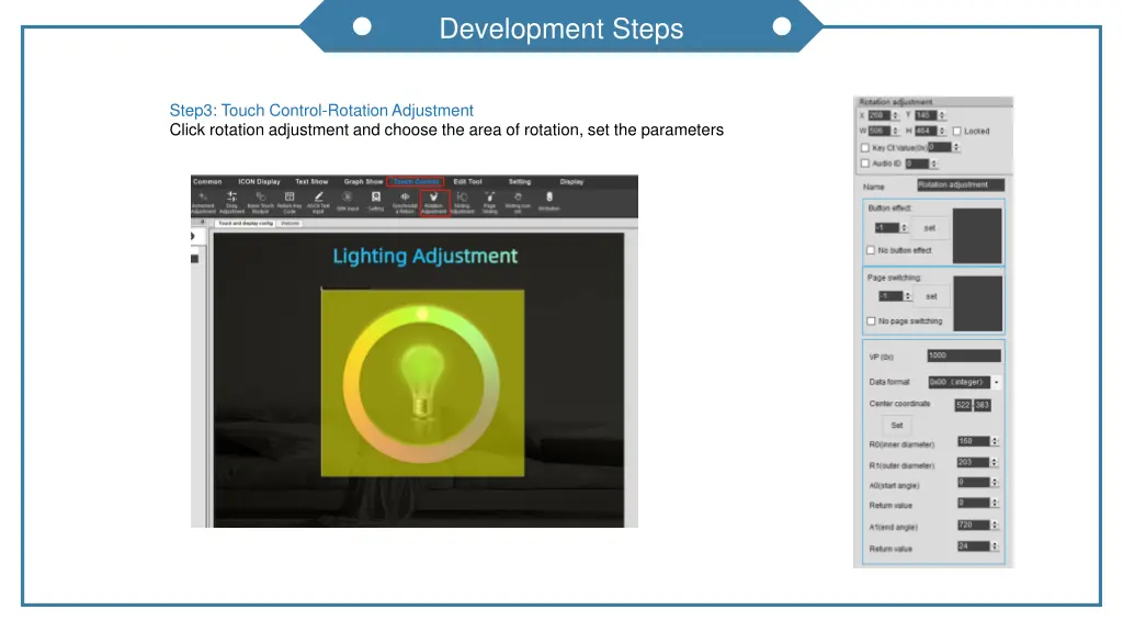 development steps 3
