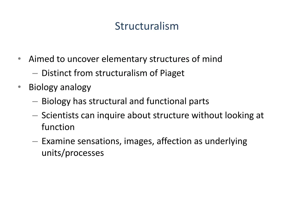 structuralism