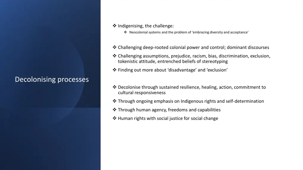 indigenising the challenge neocolonial systems