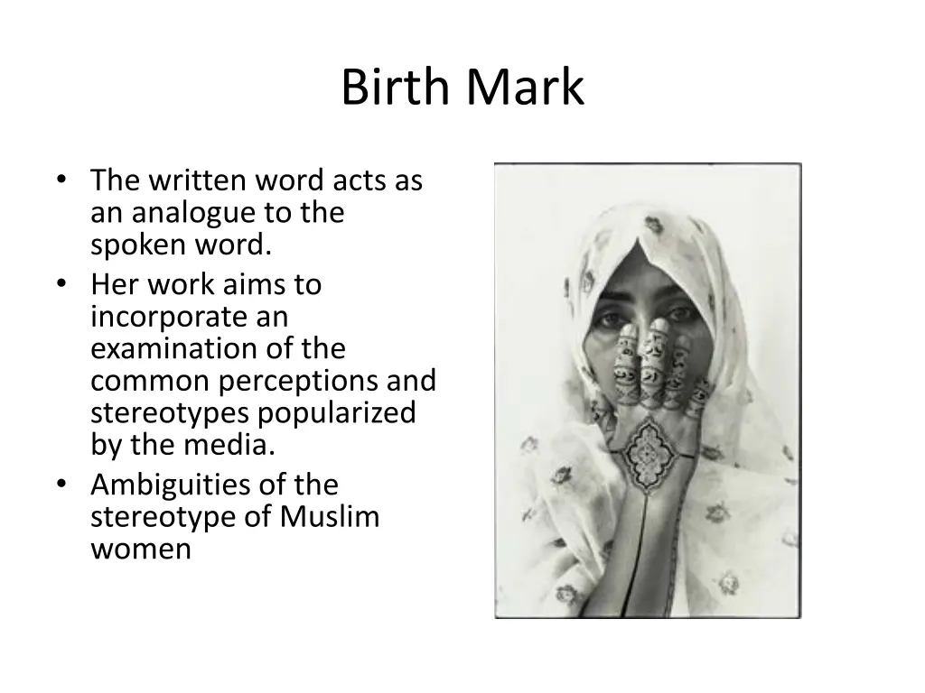 birth mark