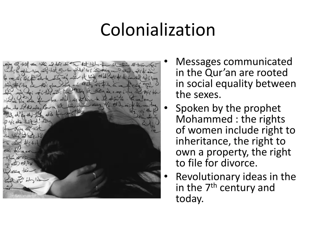 colonialization