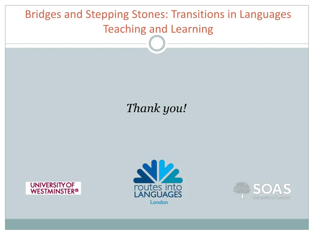 bridges and stepping stones transitions 1