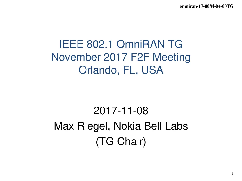 omniran 17 0084 04 00tg
