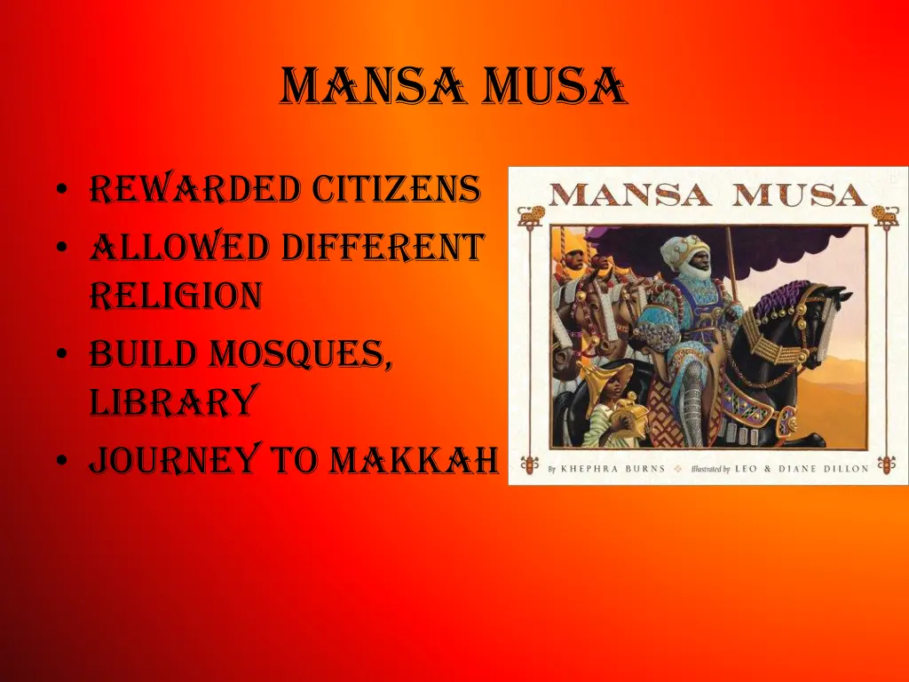 mansa musa