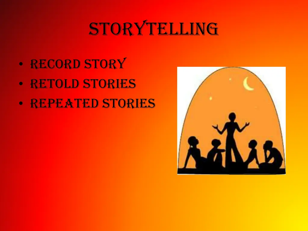 storytelling