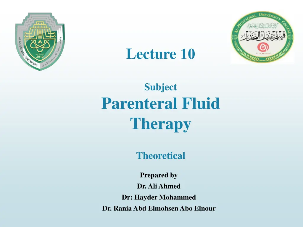 lecture 10