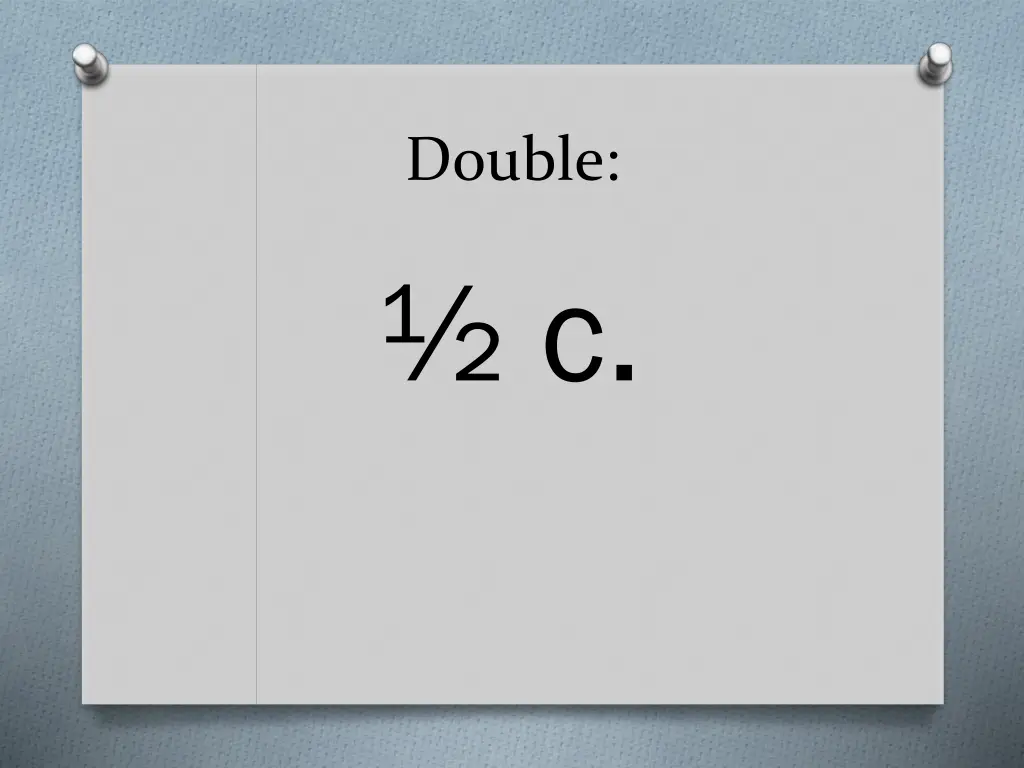 double c
