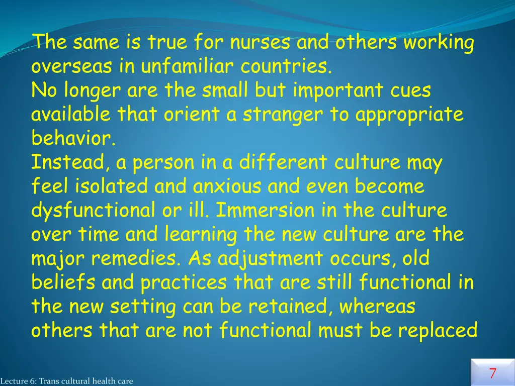 the same is true for nurses and others working