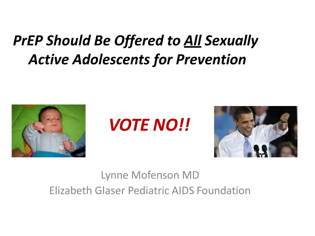 prep should be offered to all sexually active