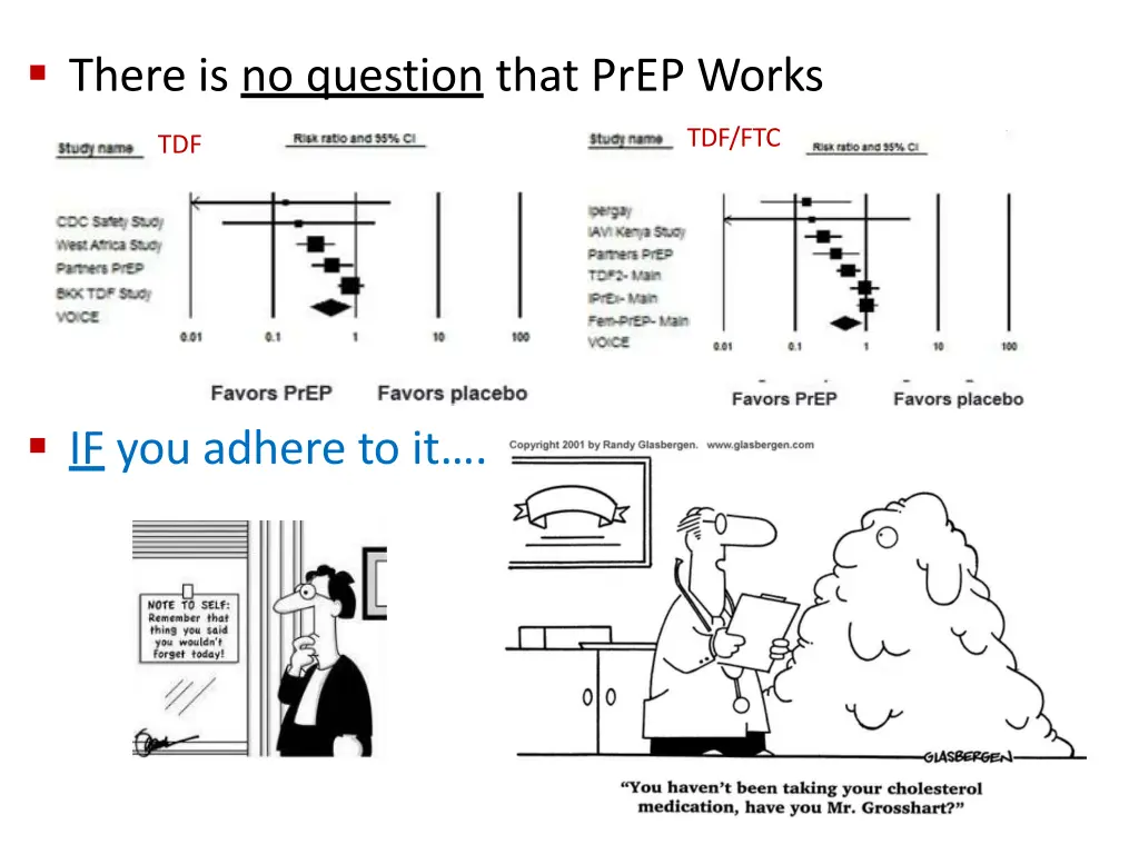 there is no question that prep works