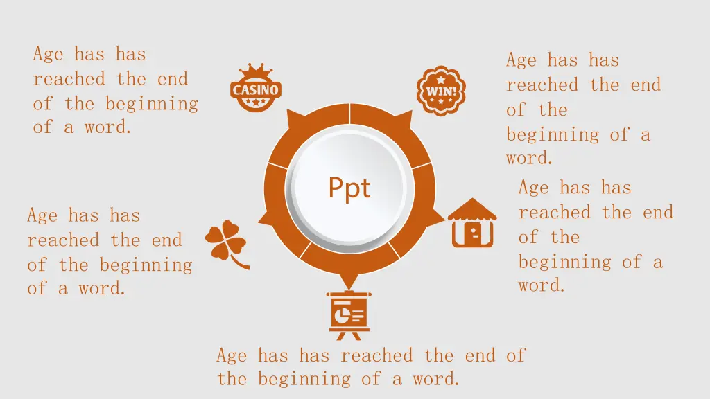 age has has reached the end of the beginning