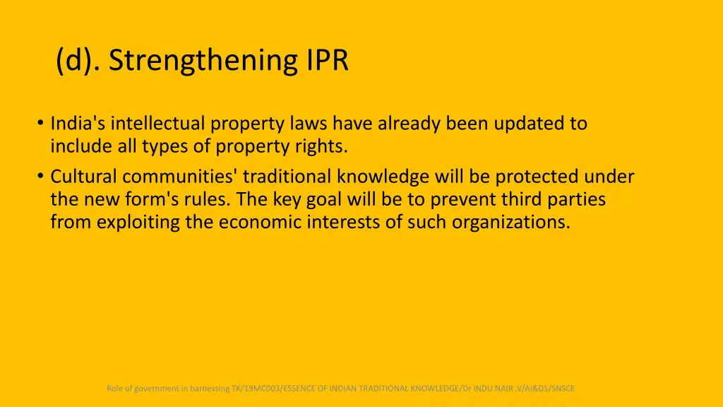 d strengthening ipr