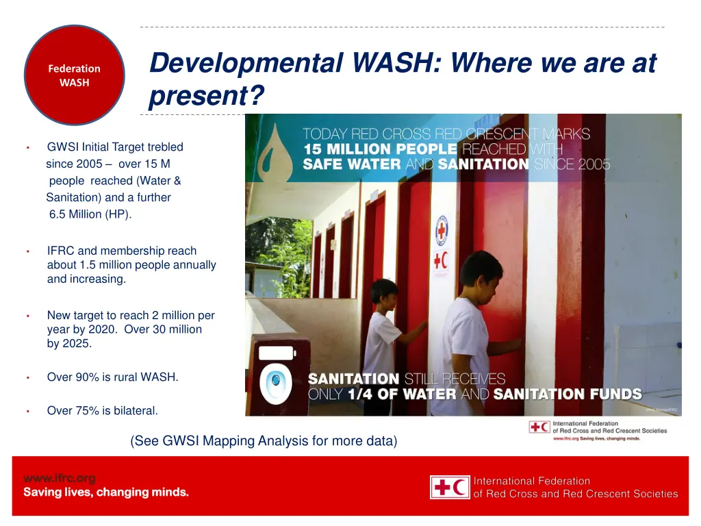 developmental wash where we are at present
