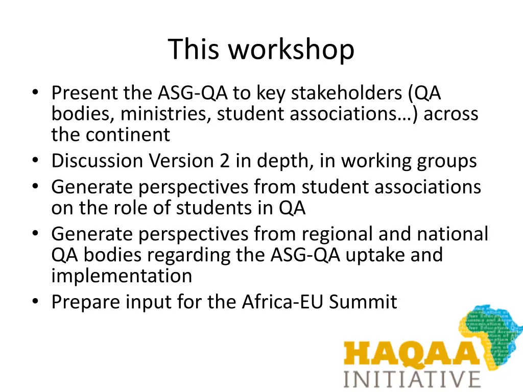this workshop