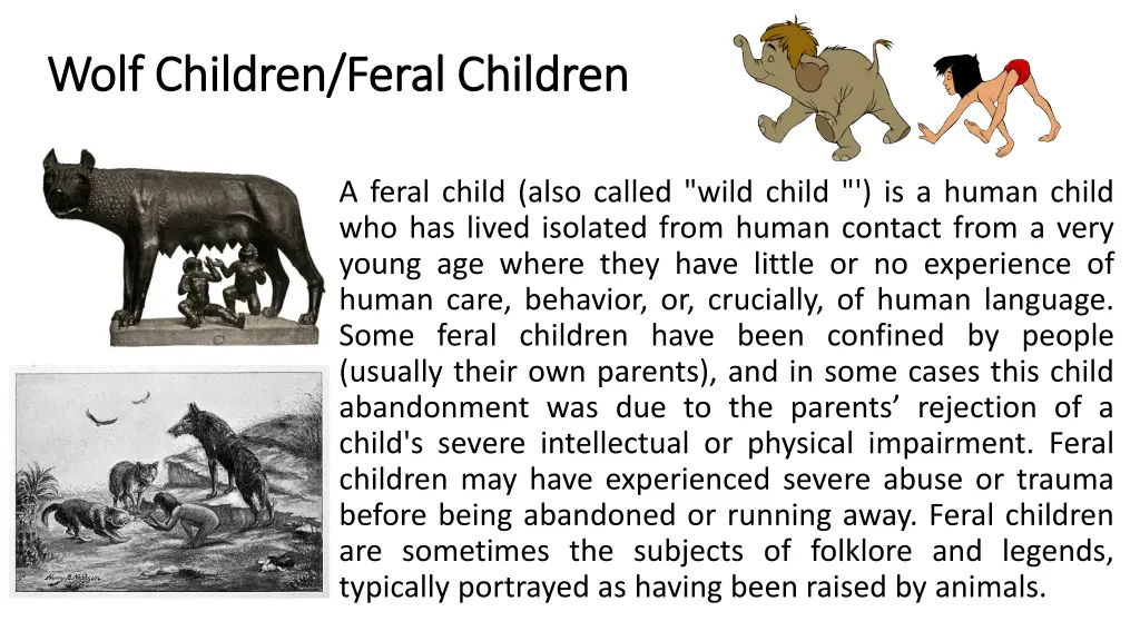 wolf children feral children wolf children feral