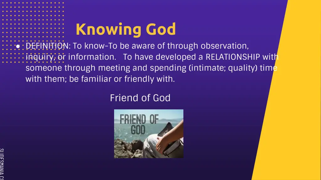 knowing god