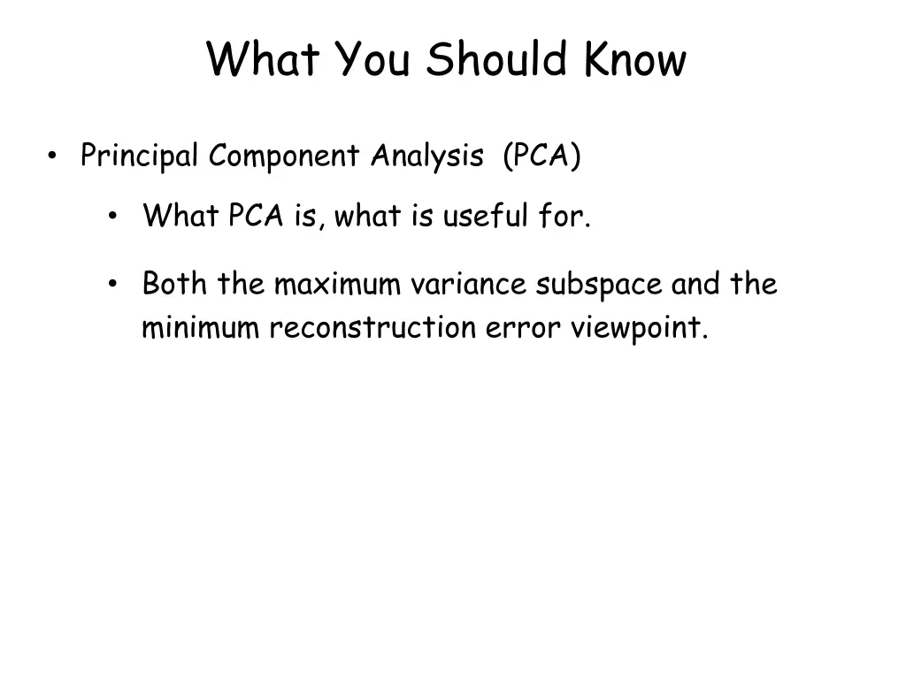 what you should know