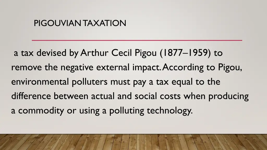 pigouviantaxation