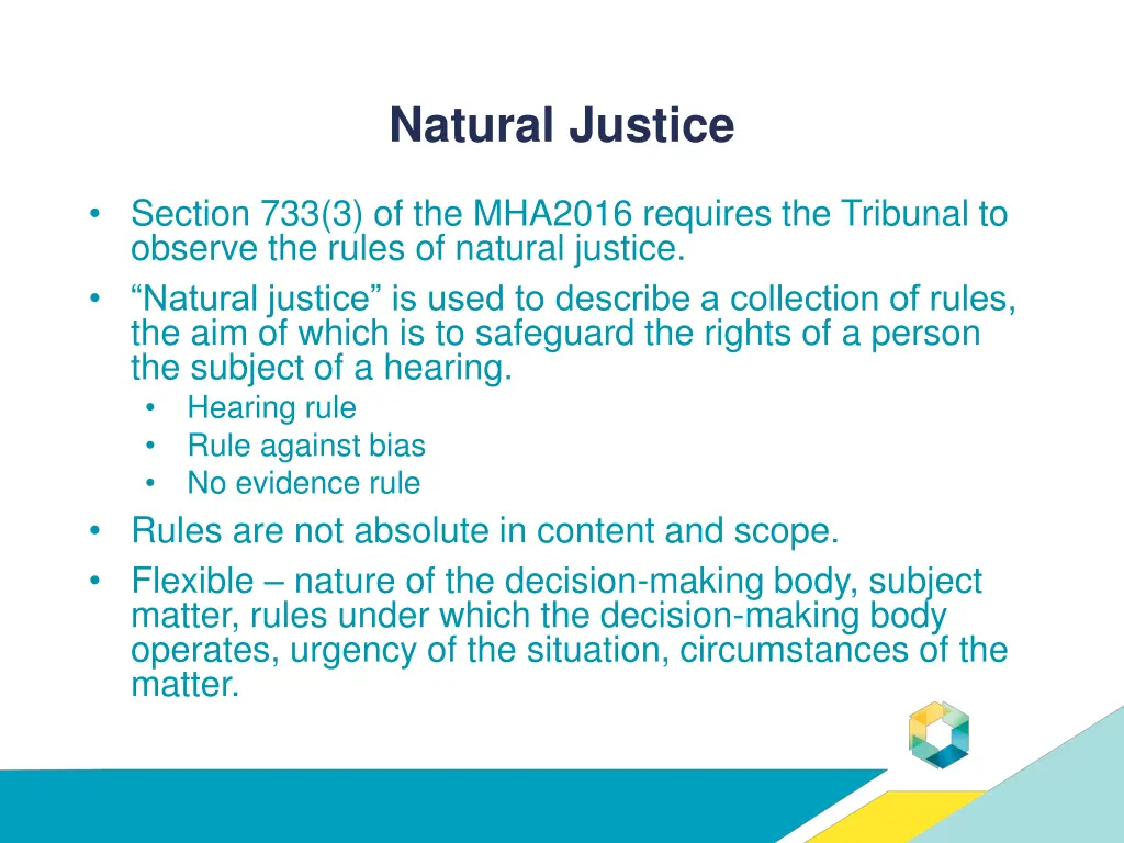 natural justice