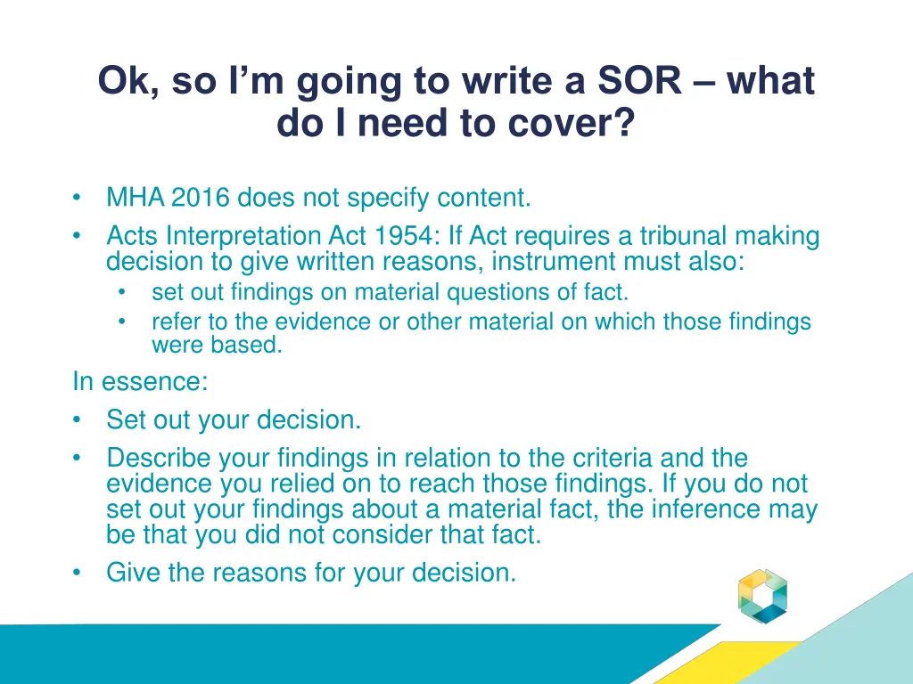ok so i m going to write a sor what do i need