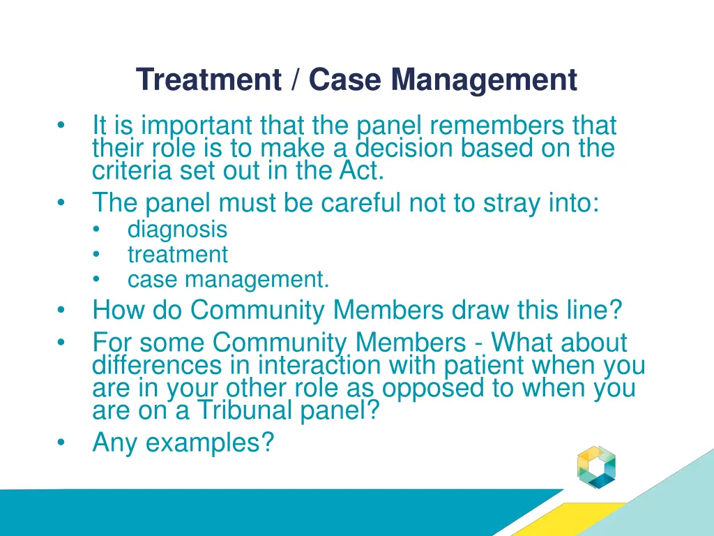 treatment case management it is important that