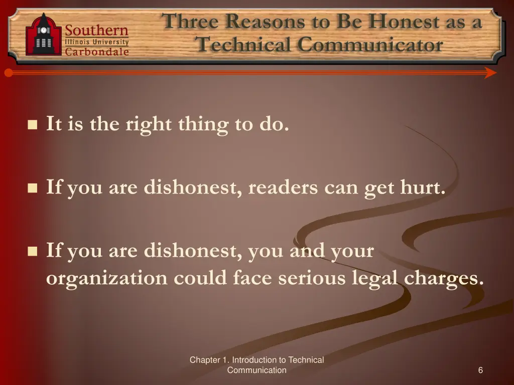 three reasons to be honest as a technical