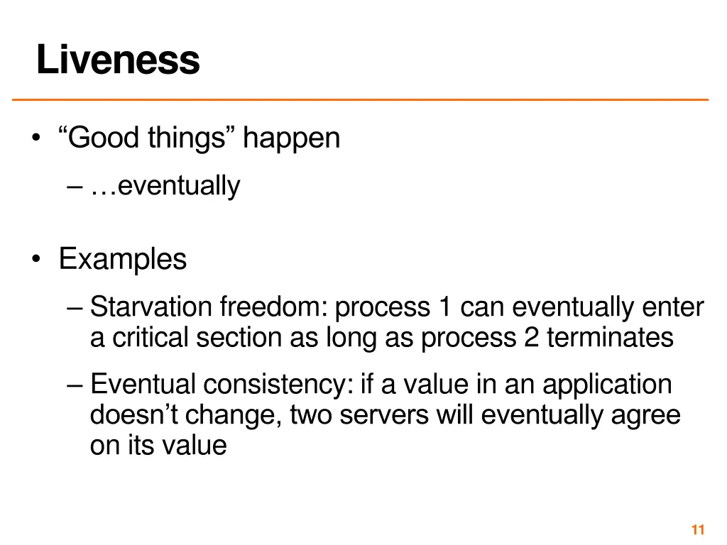 liveness
