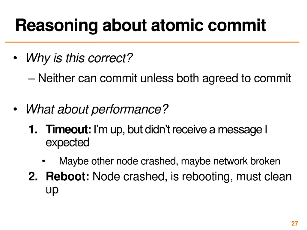 reasoning about atomic commit