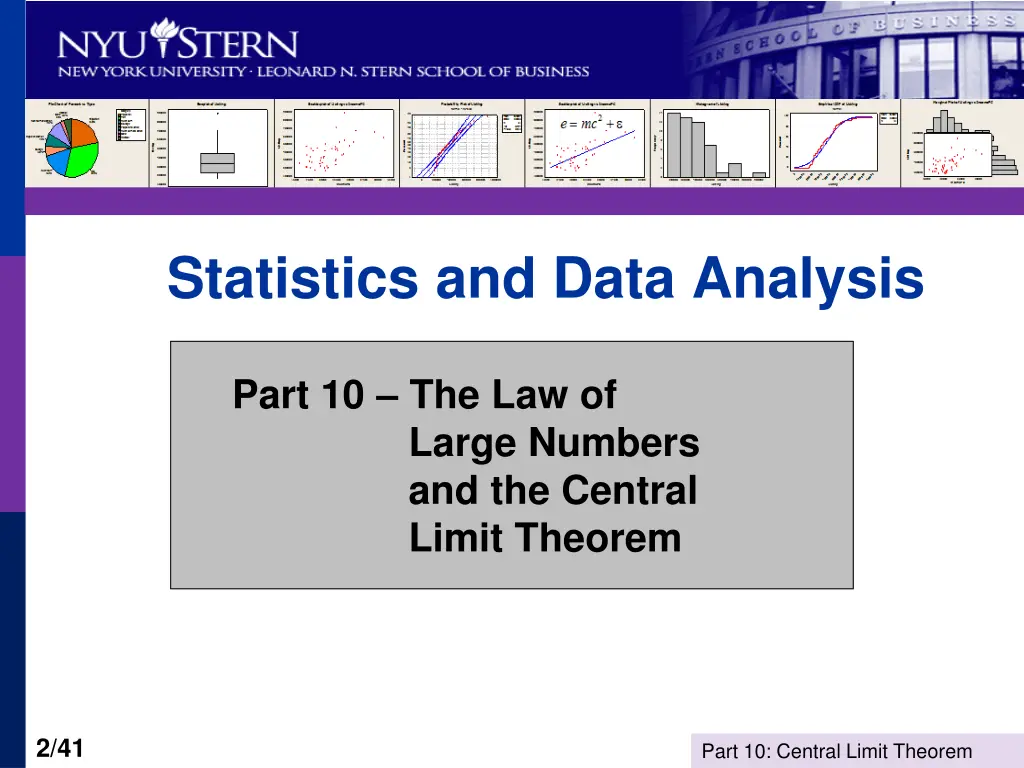 statistics and data analysis 1