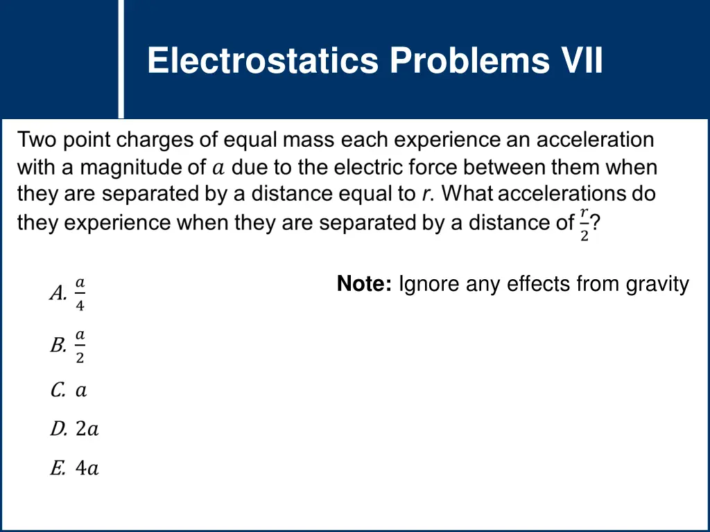 question title question title electrostatics 8